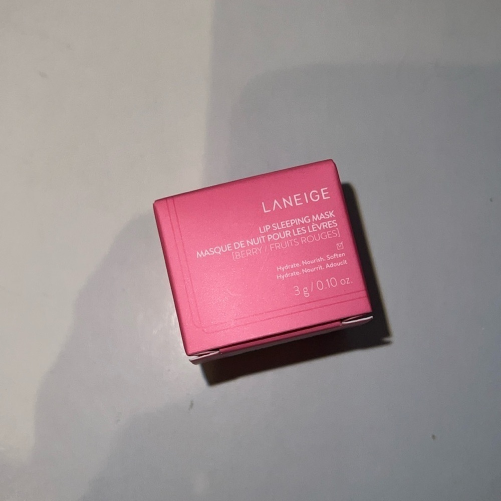 NEW Laneige Lip Sleeping Mask Berry Deluxe Sample Size